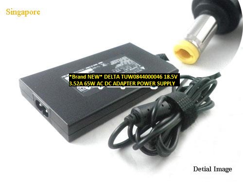 *Brand NEW*65W DELTA 18.5V 3.52A TUW0844000046 AC DC ADAPTER POWER SUPPLY